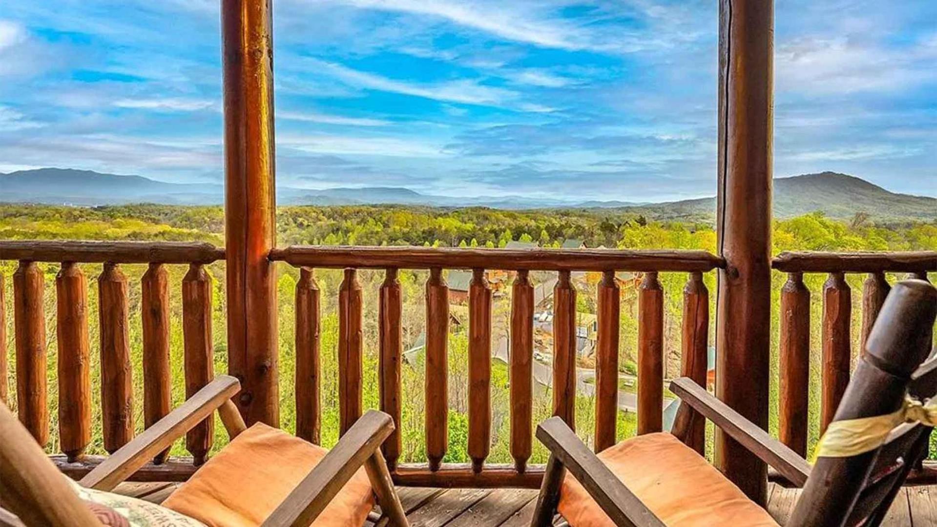 Villa New Majestic 5 Star Amazing View, Pool, Hot Tub! Pigeon Forge Exterior foto
